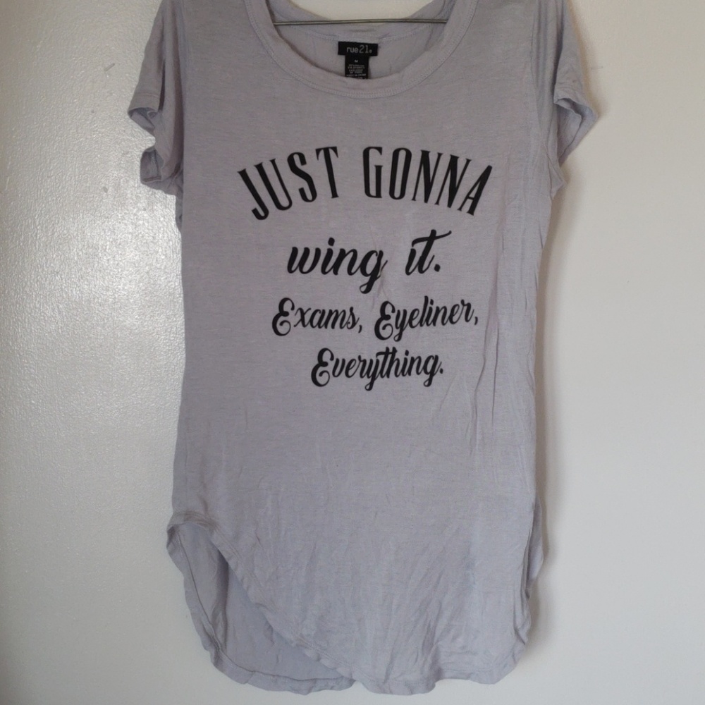 Baby blue t-shirt